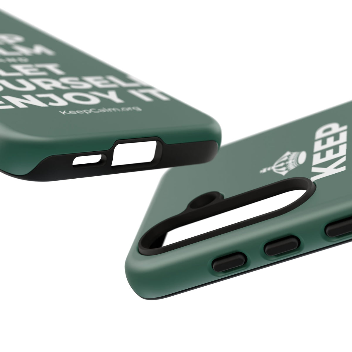 KEEP CALM AND LET YOURSELF ENJOY IT Phone Case