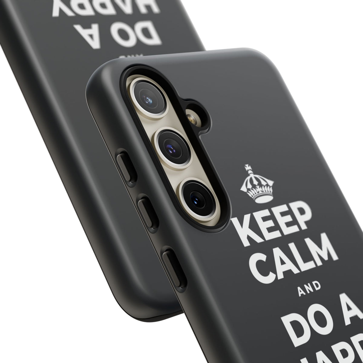 KEEP CALM AND DO A HAPPY LITTLE DANCE Phone Case (Dark)