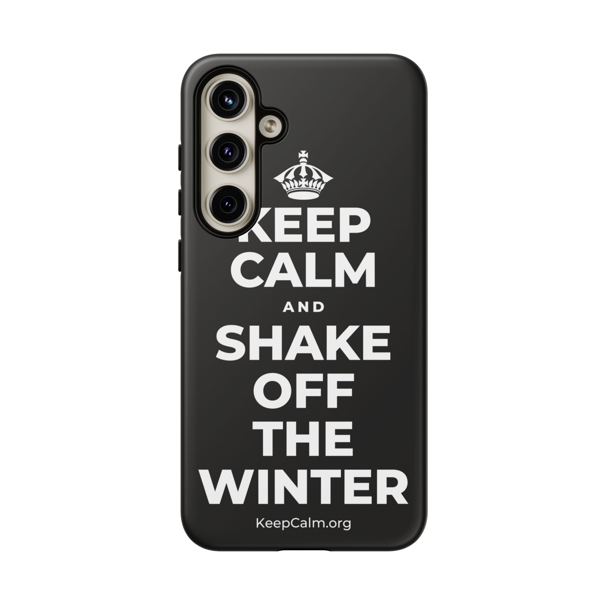 KEEP CALM AND SHAKE OFF THE WINTER Phone Case