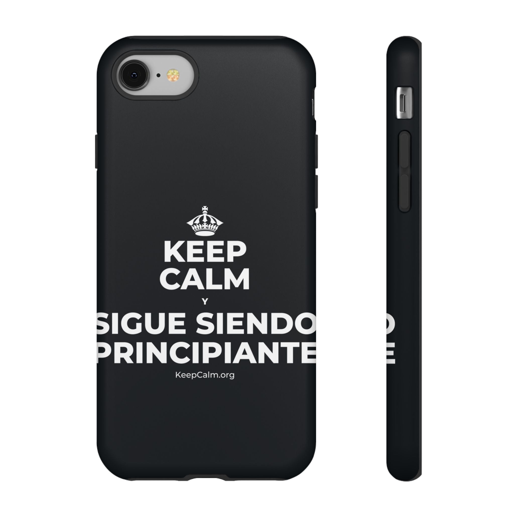 KEEP CALM Y SIGUE SIENDO PRINCIPIANTE Phone Case (Dark)