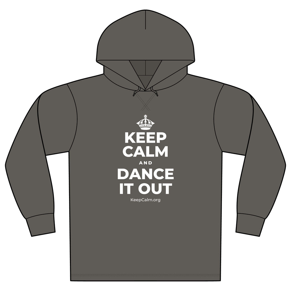 KEEP CALM AND DANCE IT OUT Organic Hoodie Tee