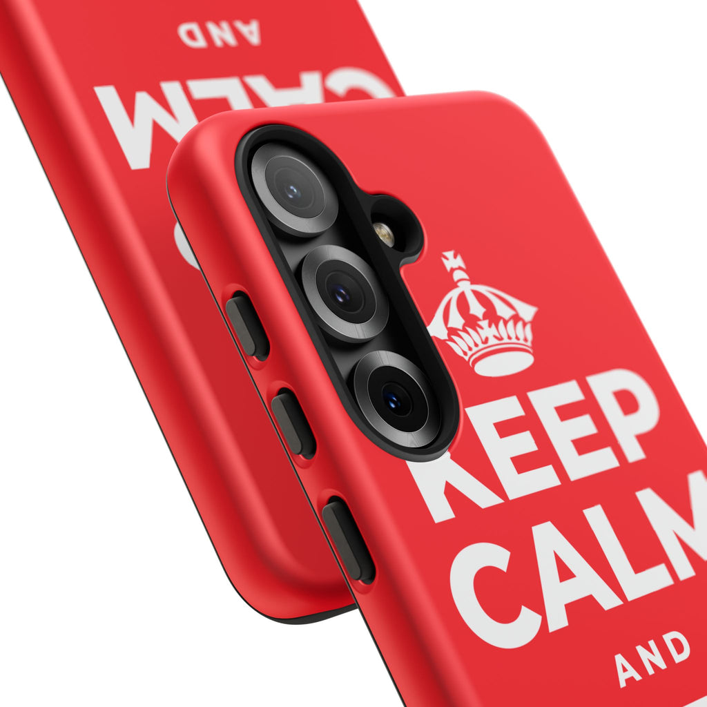 KEEP CALM AND SET IT DOWN Phone Case