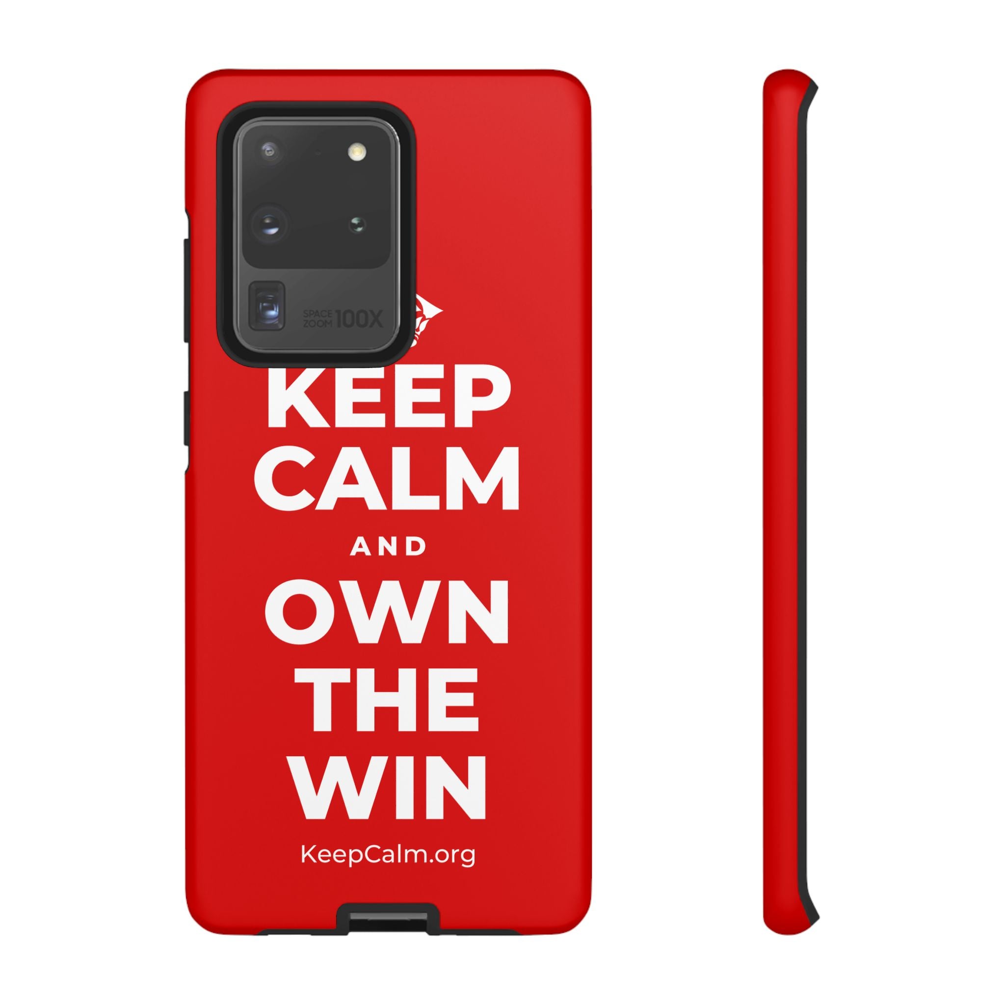 KEEP CALM AND OWN THE WIN Phone Case