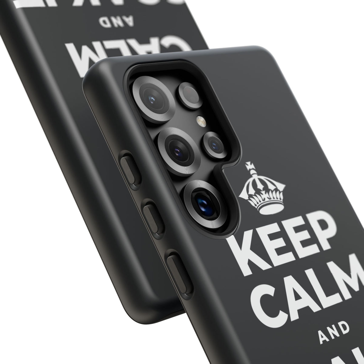 KEEP CALM AND SOAK IT IN Phone Case (Dark)
