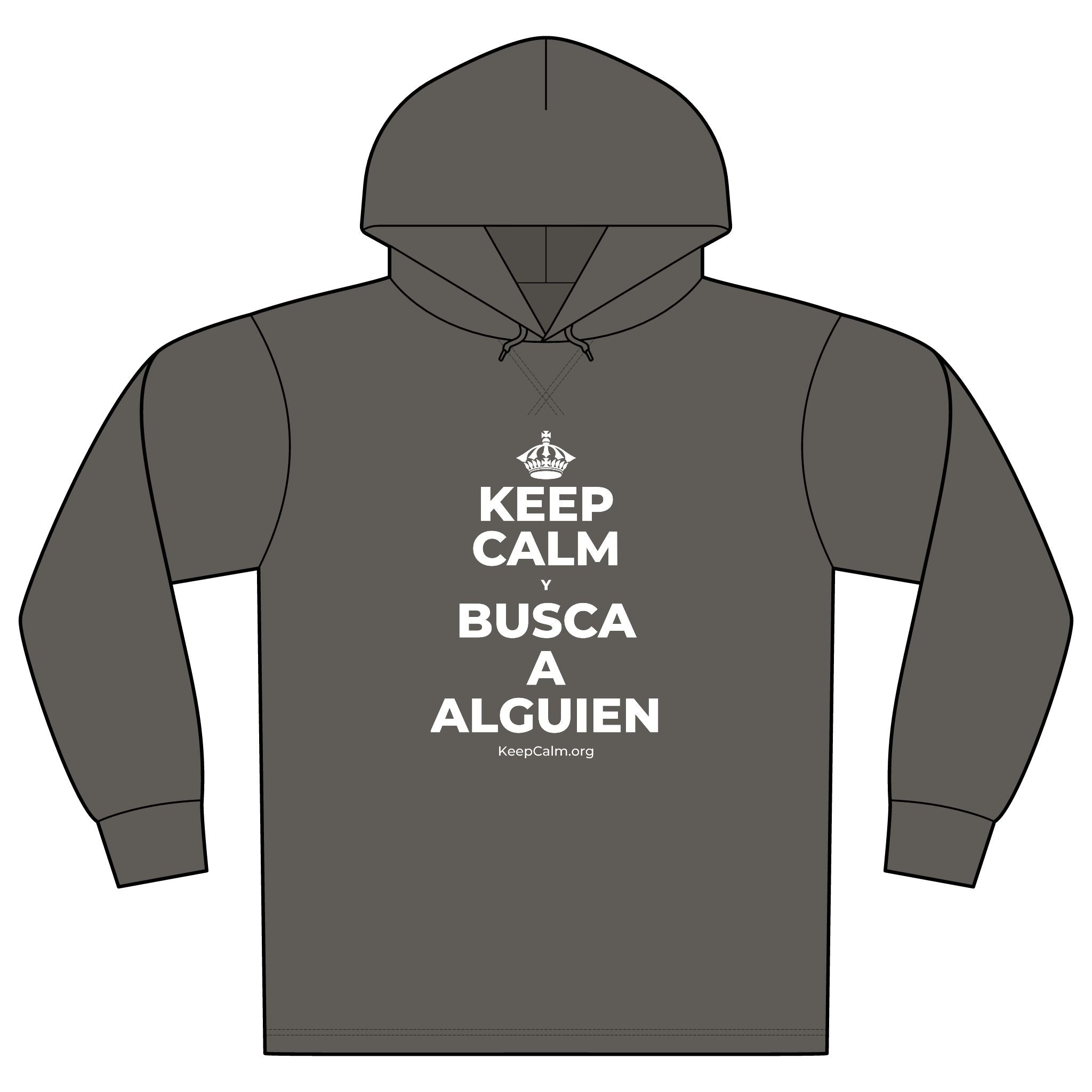 KEEP CALM Y BUSCA A ALGUIEN Organic Hoodie Tee
