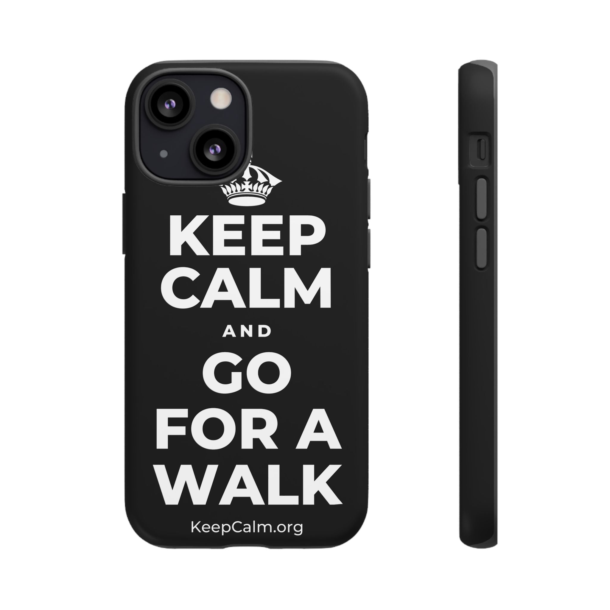 KEEP CALM AND GO FOR A WALK Phone Case