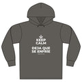 KEEP CALM Y DEJA QUE SE ENFRÍE Organic Hoodie Tee
