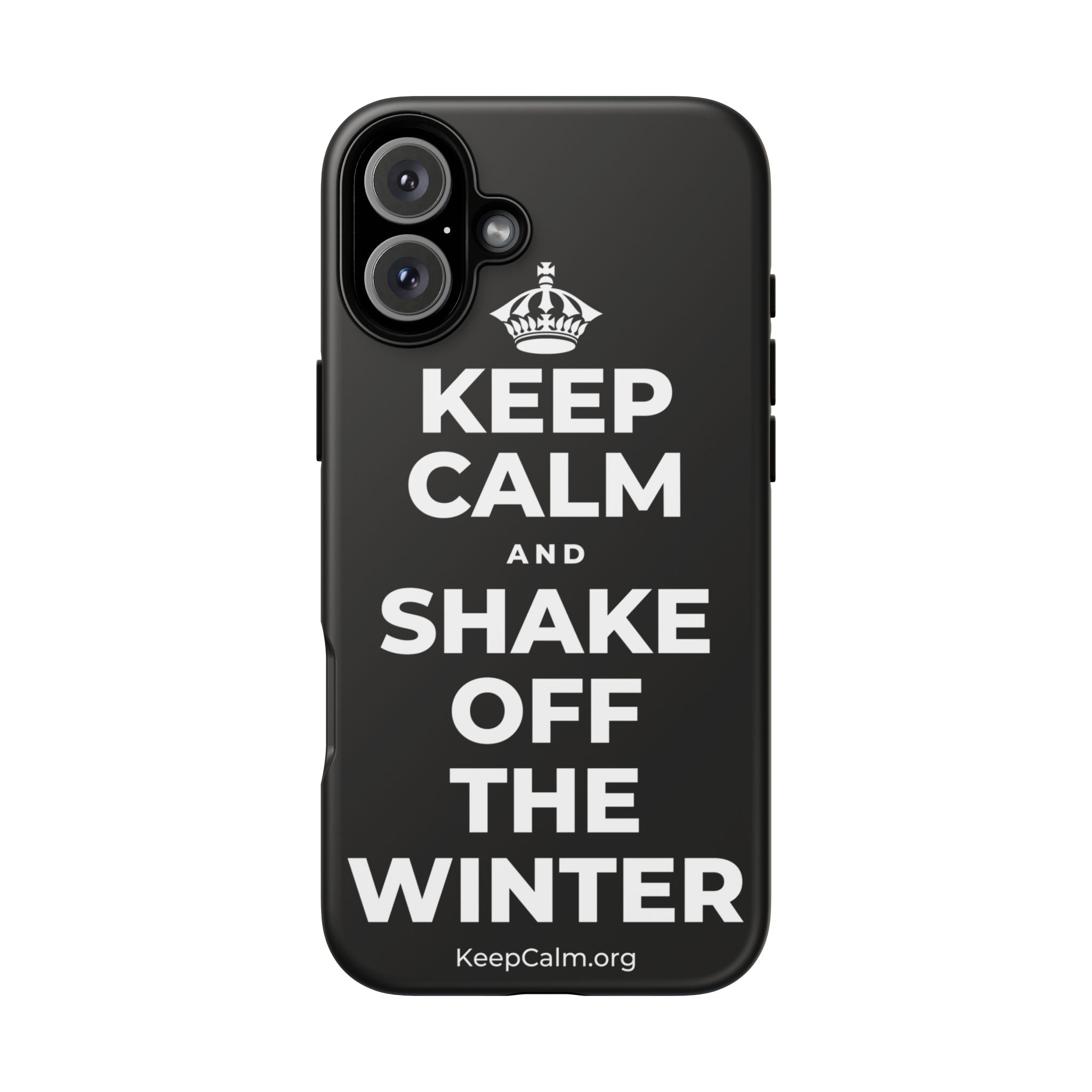 KEEP CALM AND SHAKE OFF THE WINTER Phone Case