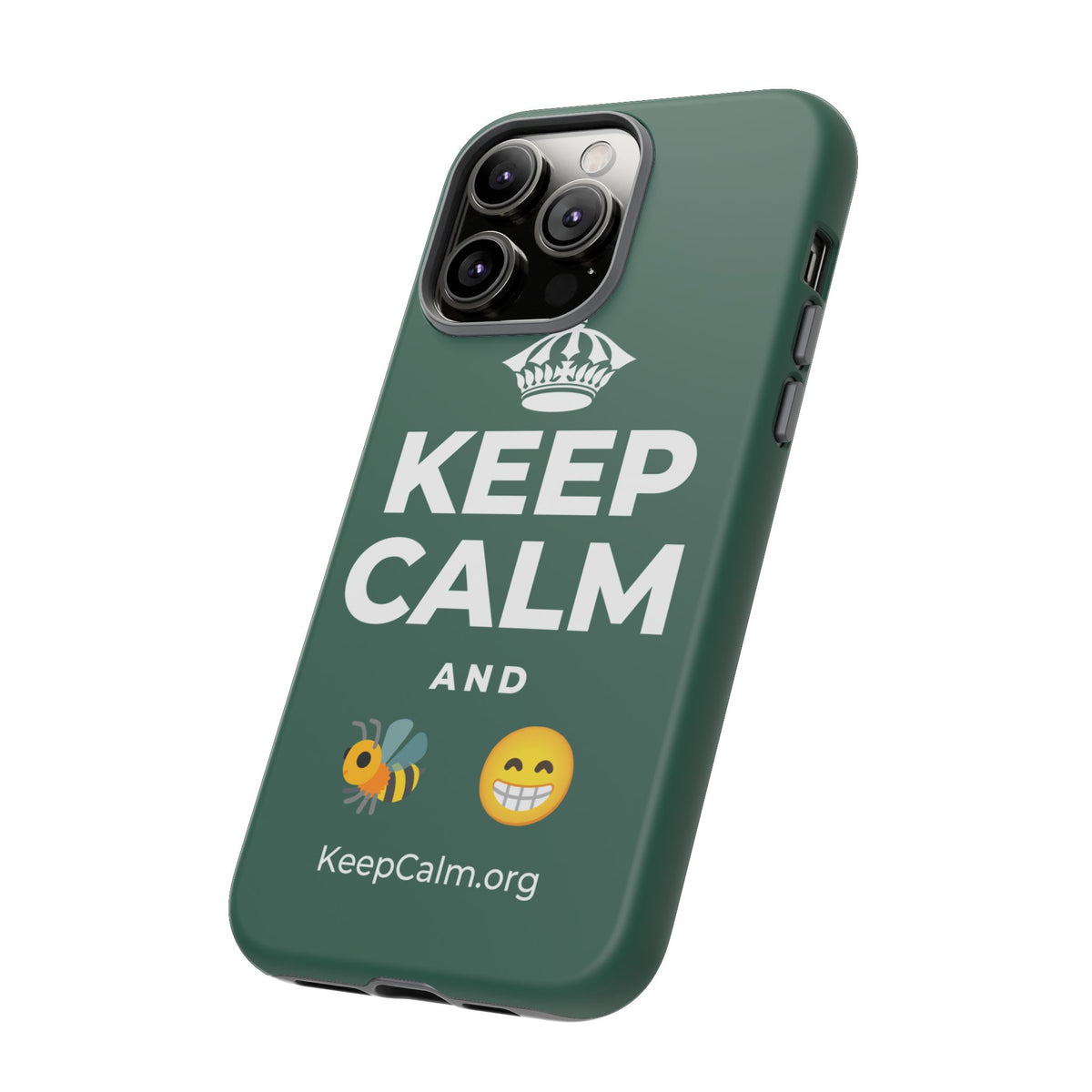KEEP CALM AND BEE HAPPY Phone Case