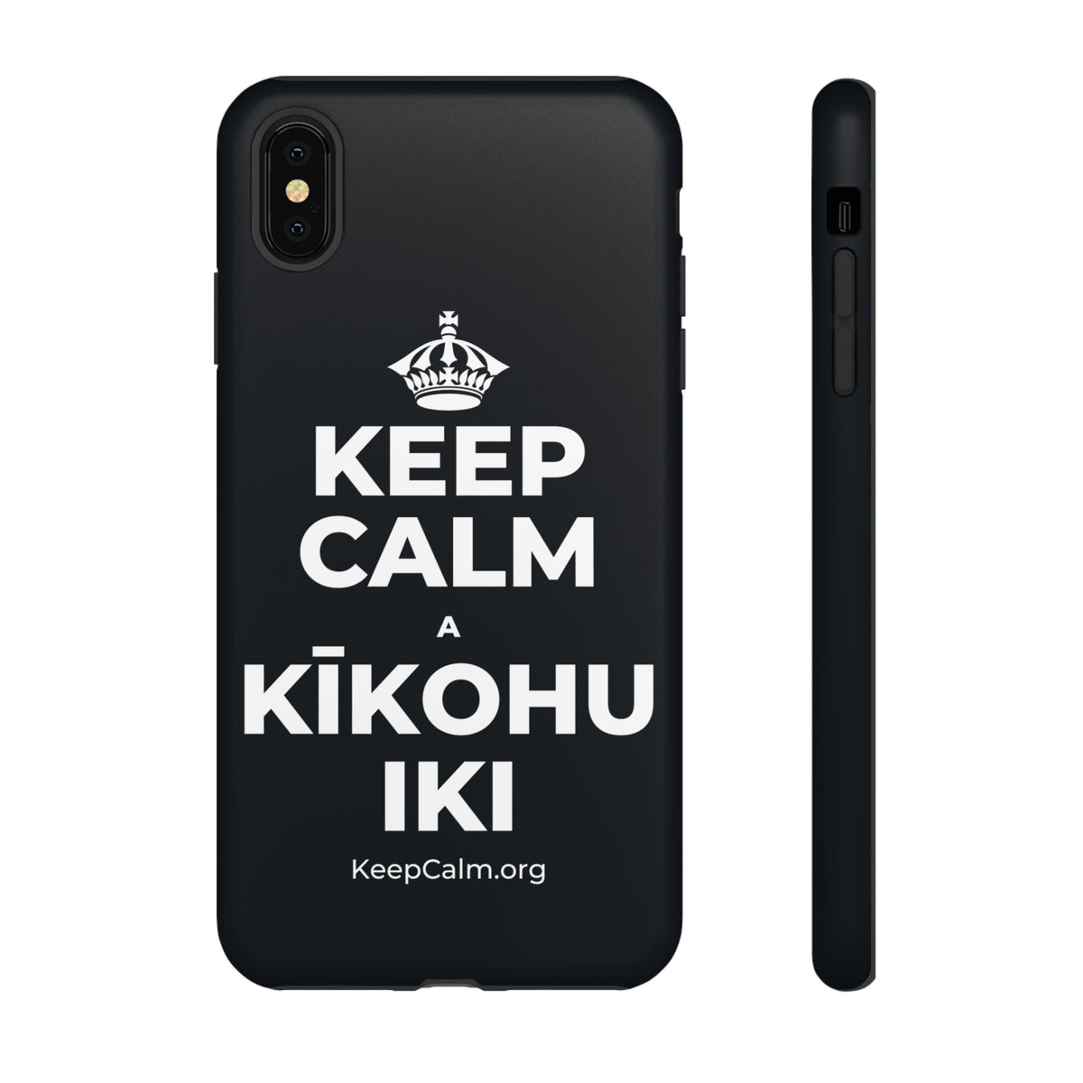 KEEP CALM A KĪKOHU IKI Phone Case (Dark)