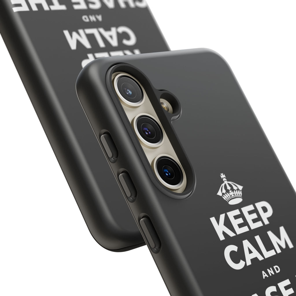 KEEP CALM AND CHASE THE MOONLIGHT Phone Case