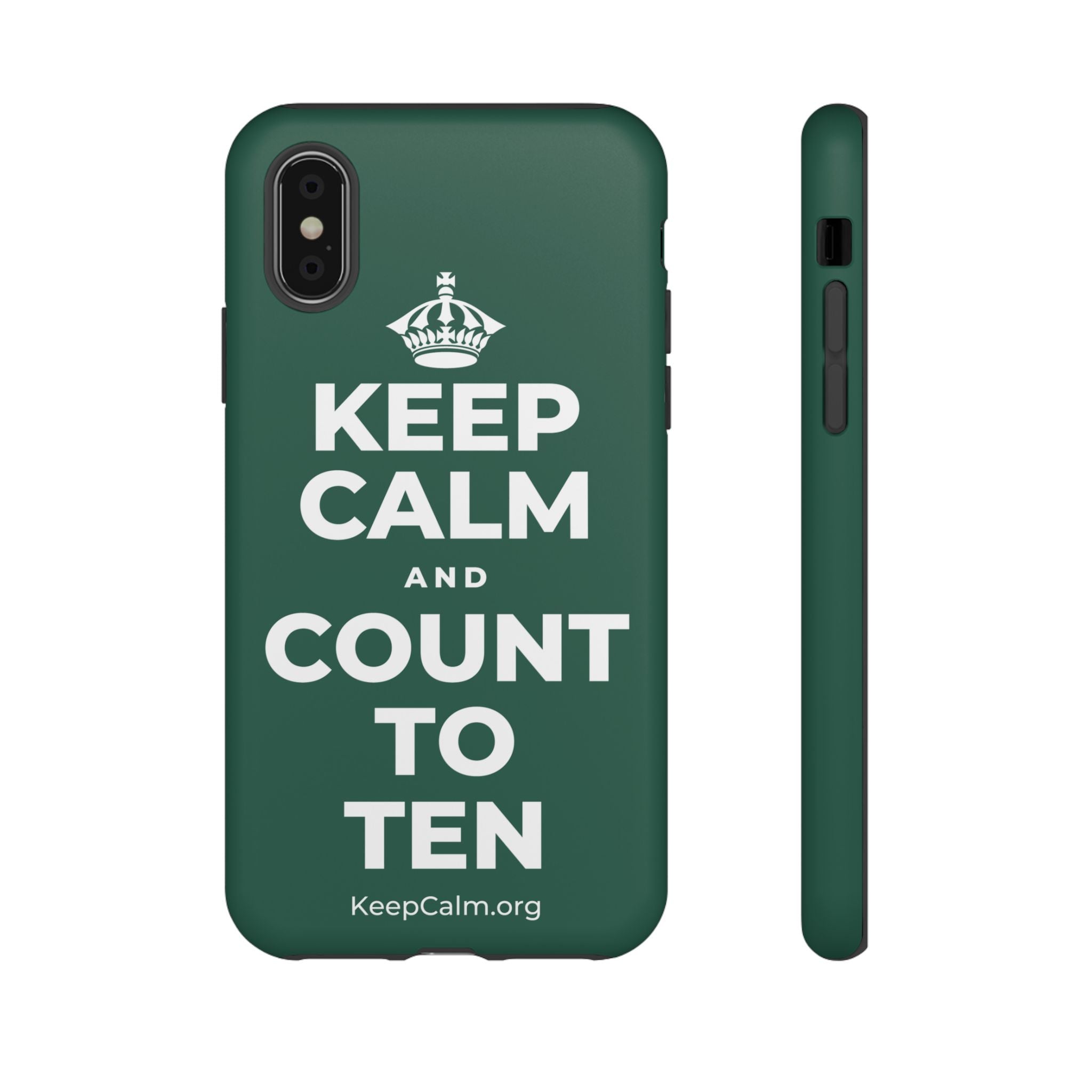 KEEP CALM AND COUNT TO TEN Phone Case