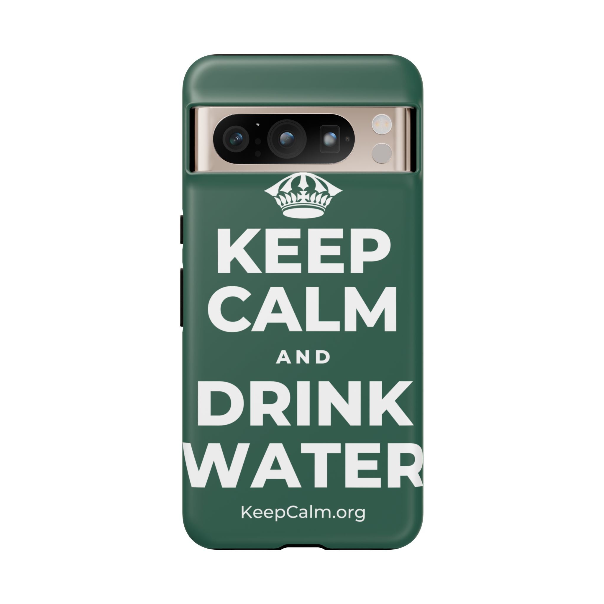 KEEP CALM AND DRINK WATER Phone Case