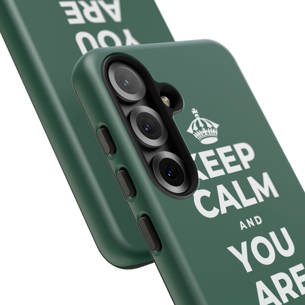 KEEP CALM AND YOU ARE DOING GREAT TODAY Phone Case