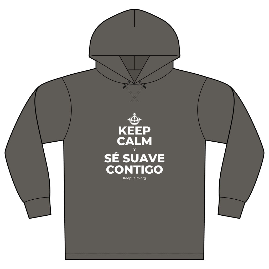 KEEP CALM Y SÉ SUAVE CONTIGO Organic Hoodie Tee