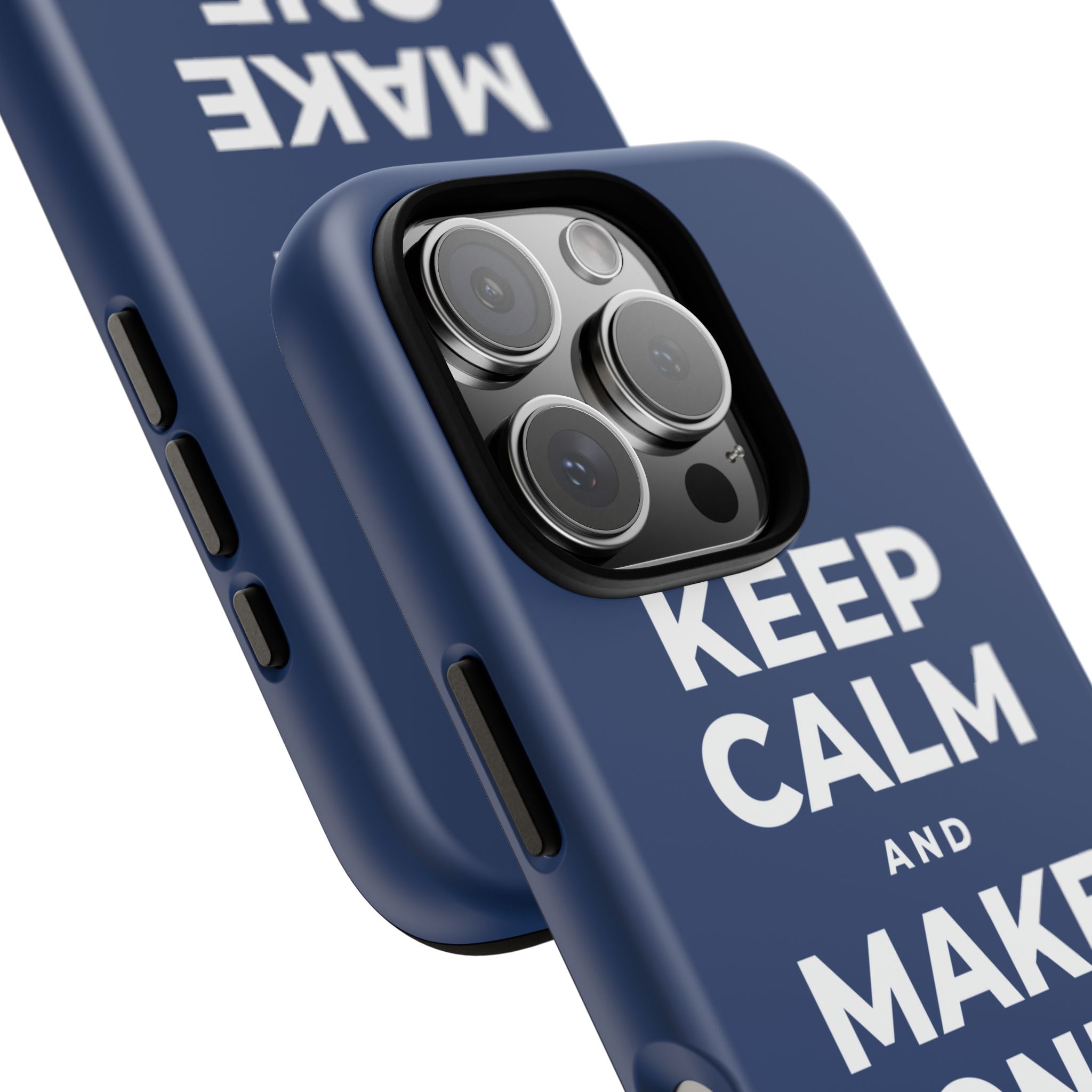 KEEP CALM AND MAKE ONE SMALL CHANGE Phone Case