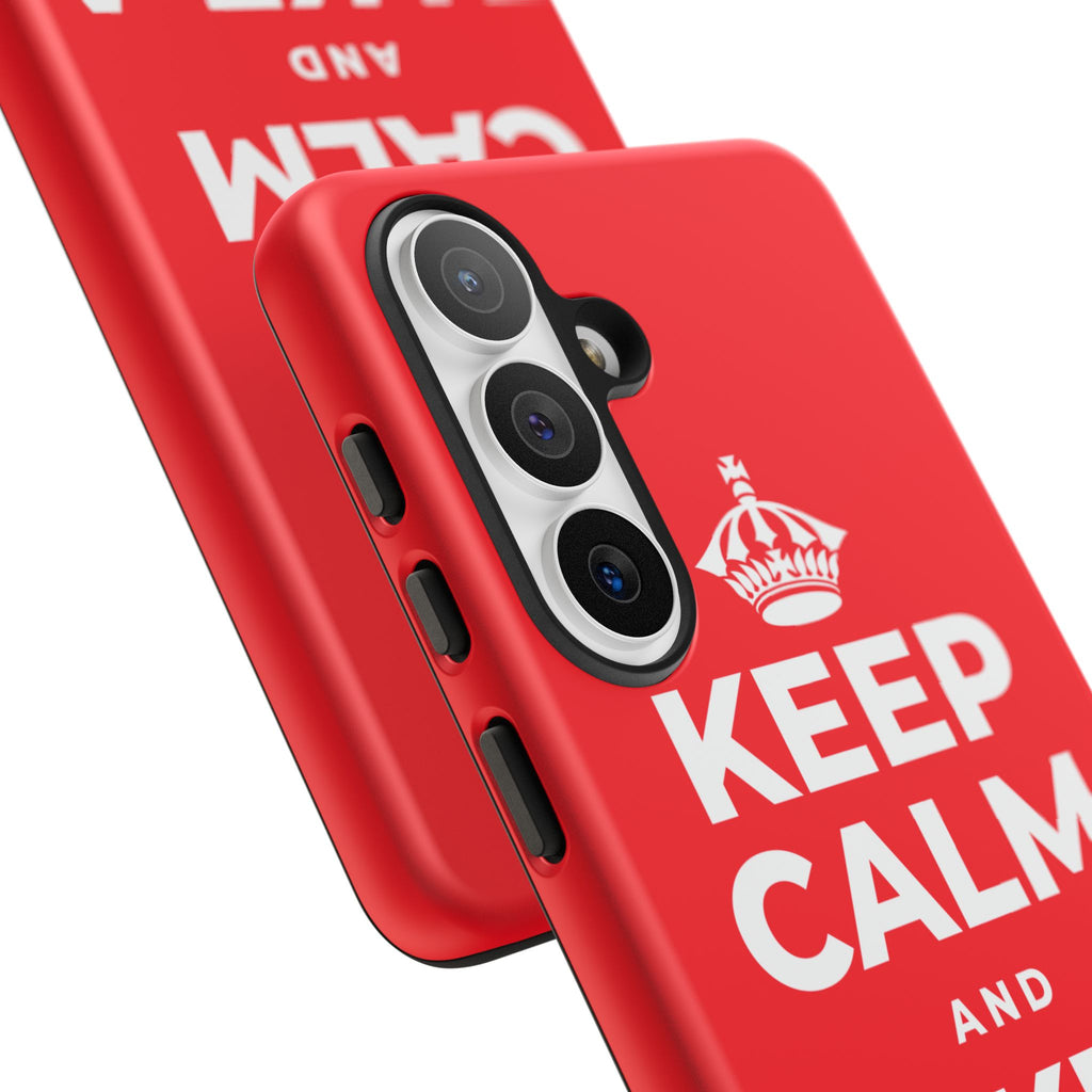 KEEP CALM AND TAKE A BREATH Phone Case