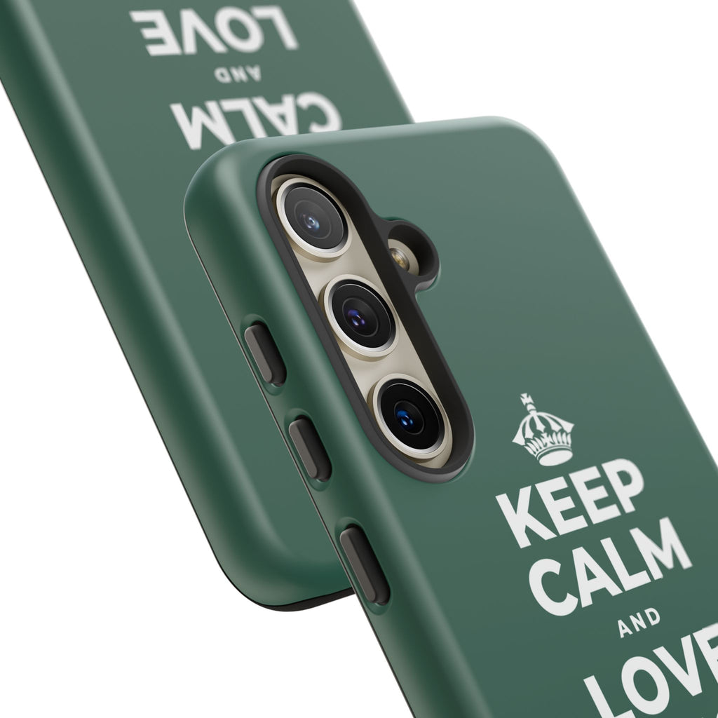 KEEP CALM AND LOVE WITHOUT POSSESSION Phone Case