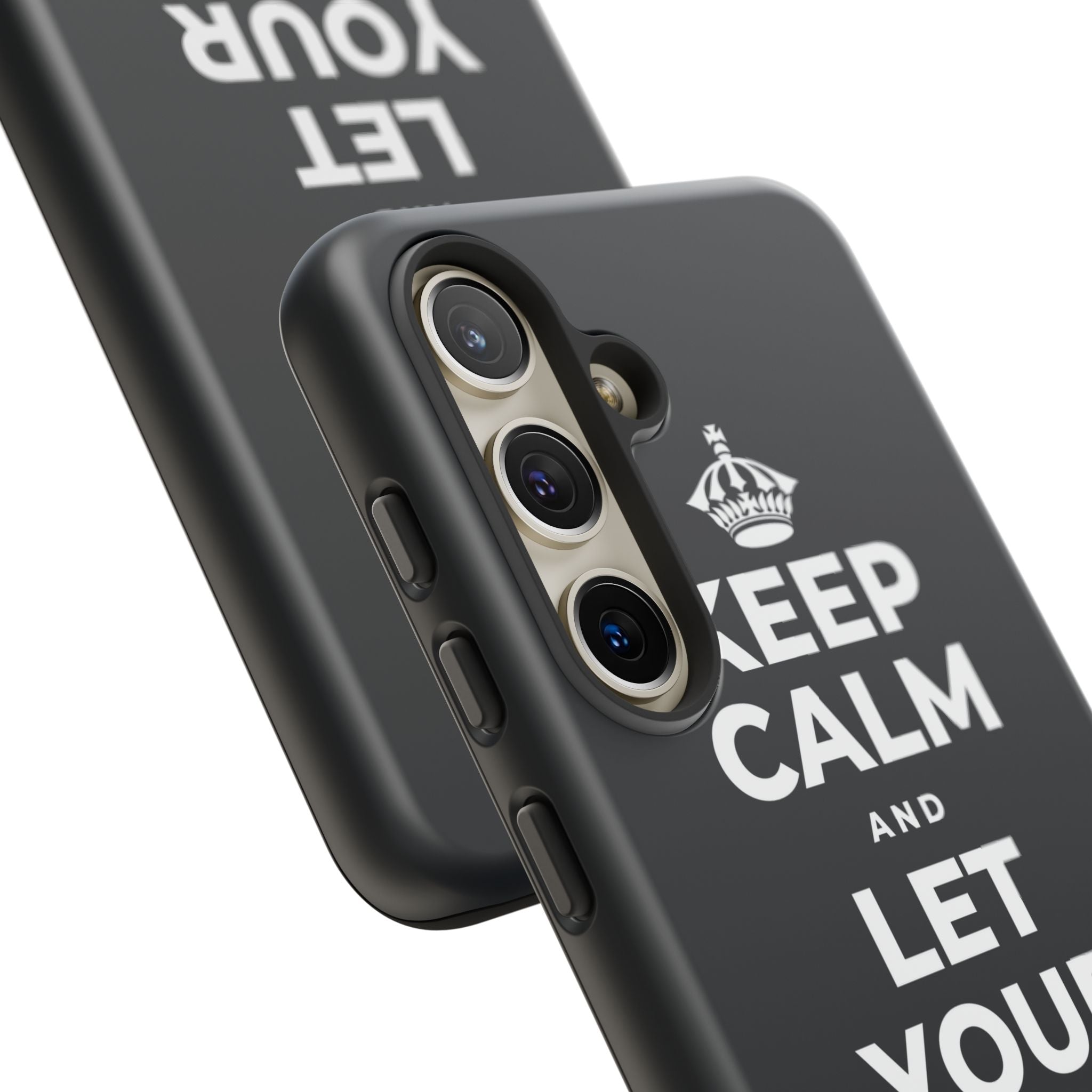 KEEP CALM AND LET YOUR FEELINGS MAKE SENSE Phone Case (Dark)