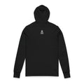 KEEP CALM AND TURN UP THE MUSIC Hooded Long Sleeve Tee