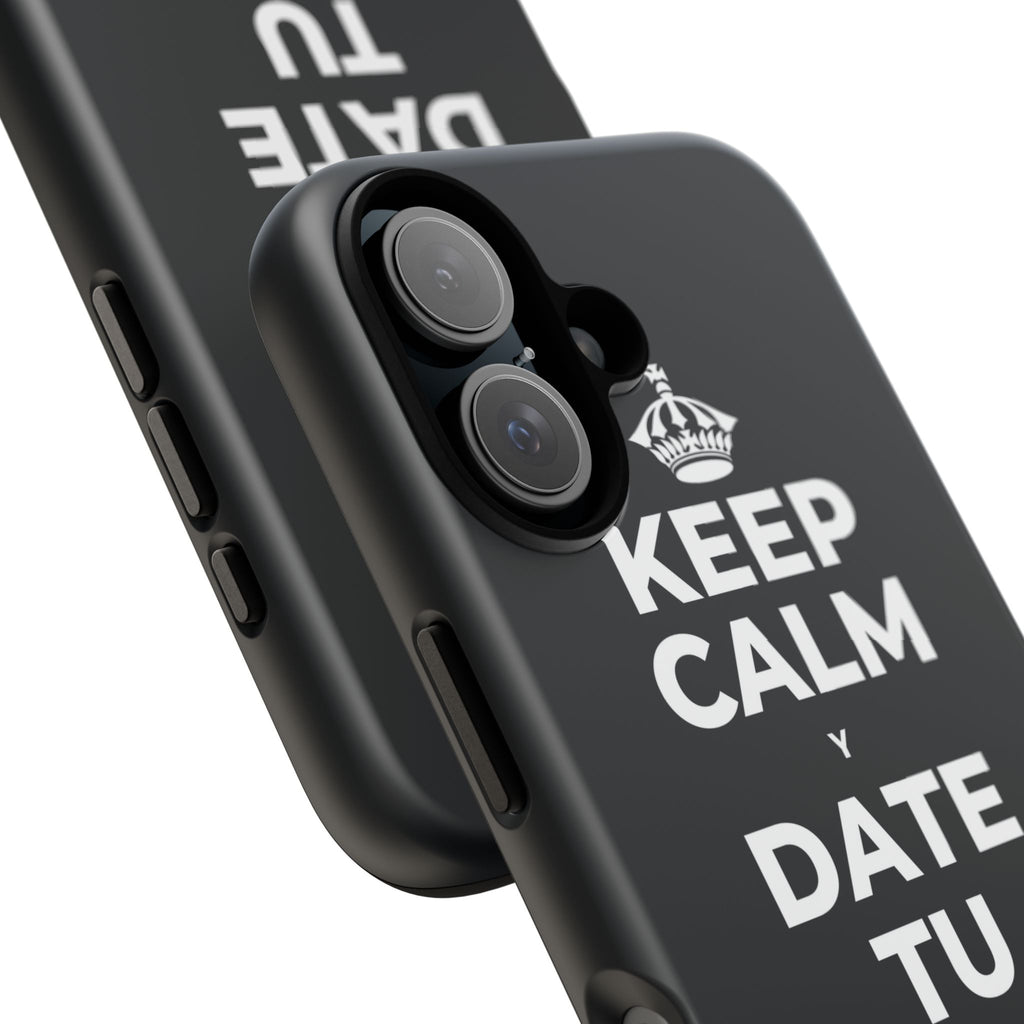 KEEP CALM Y DATE TU VUELTA DE HONOR Phone Case (Dark)