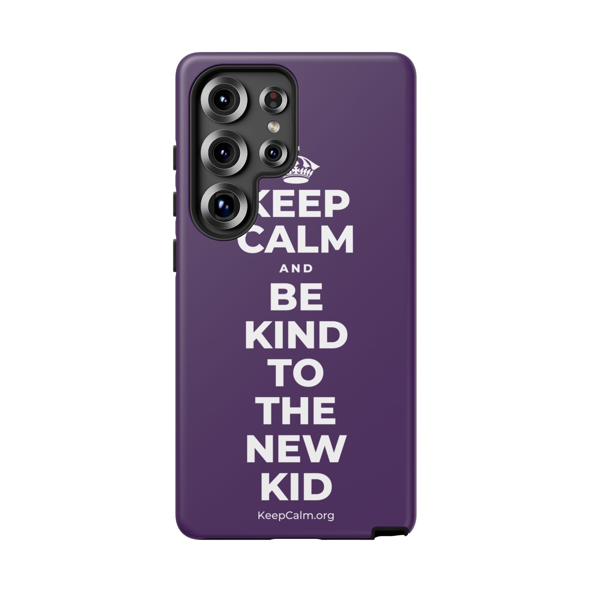 KEEP CALM AND BE KIND TO THE NEW KID Phone Case