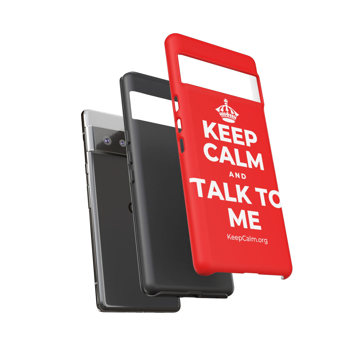 KEEP CALM AND TALK TO ME Phone Case