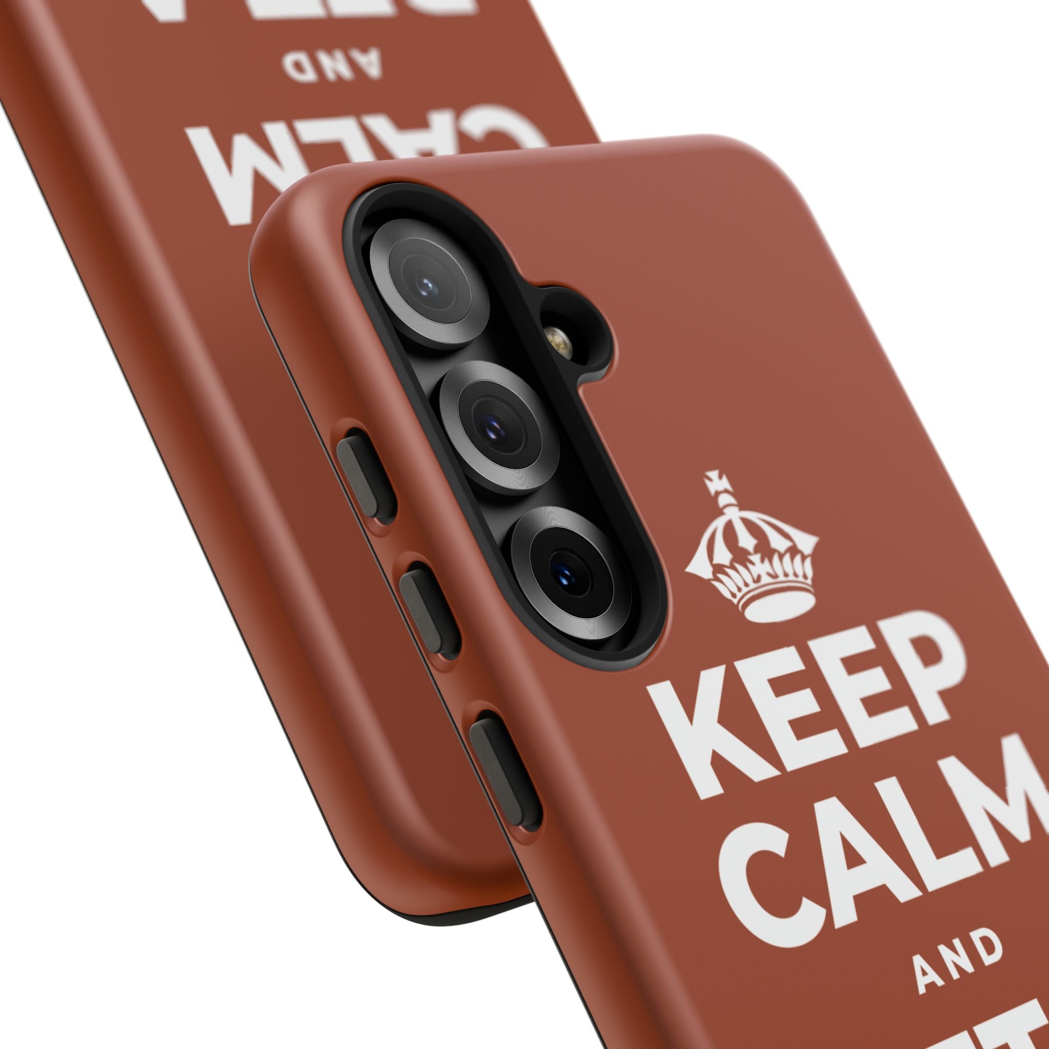KEEP CALM AND PET A DOG Phone Case