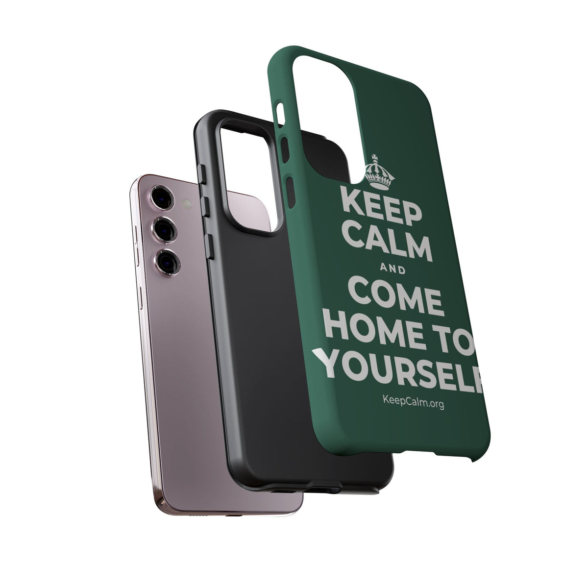KEEP CALM AND COME HOME TO YOURSELF Phone Case