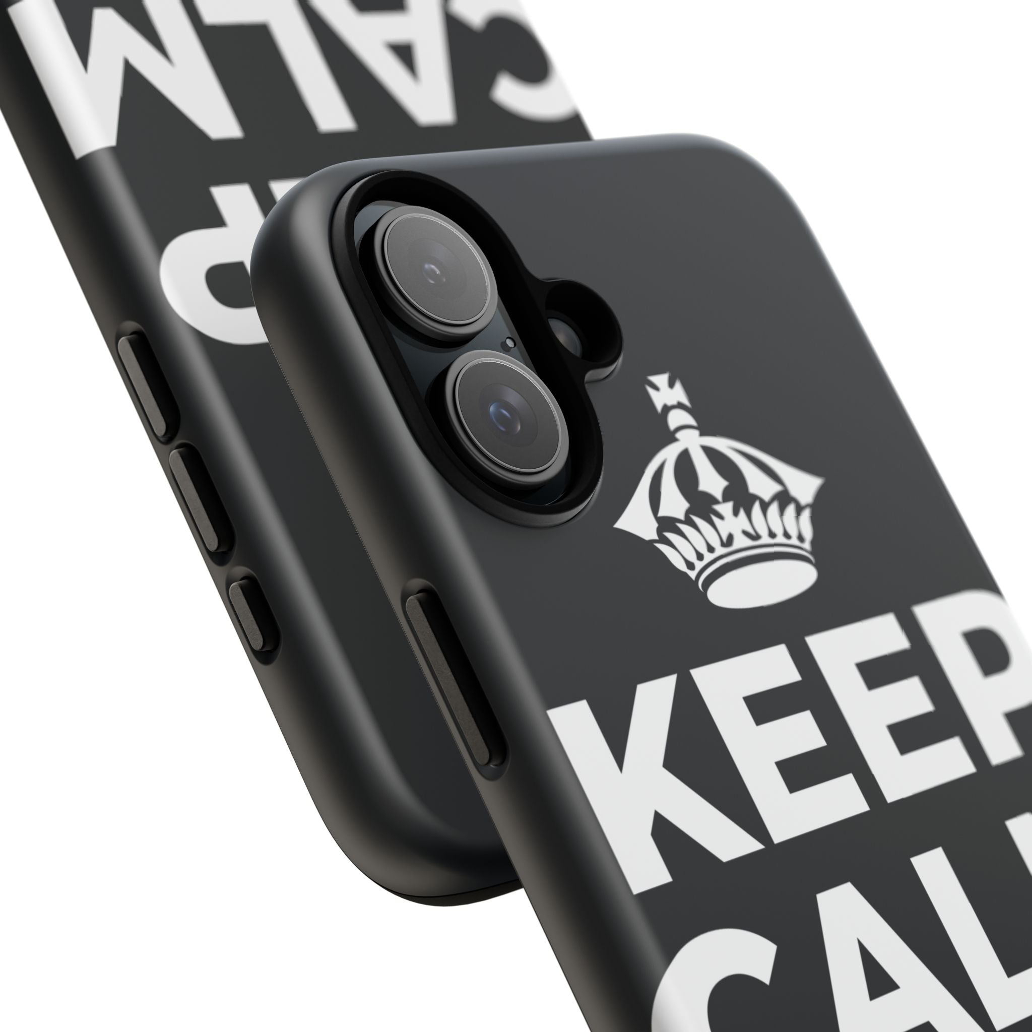 KEEP CALM AND 相信好事正在路上 Phone Case (Dark)