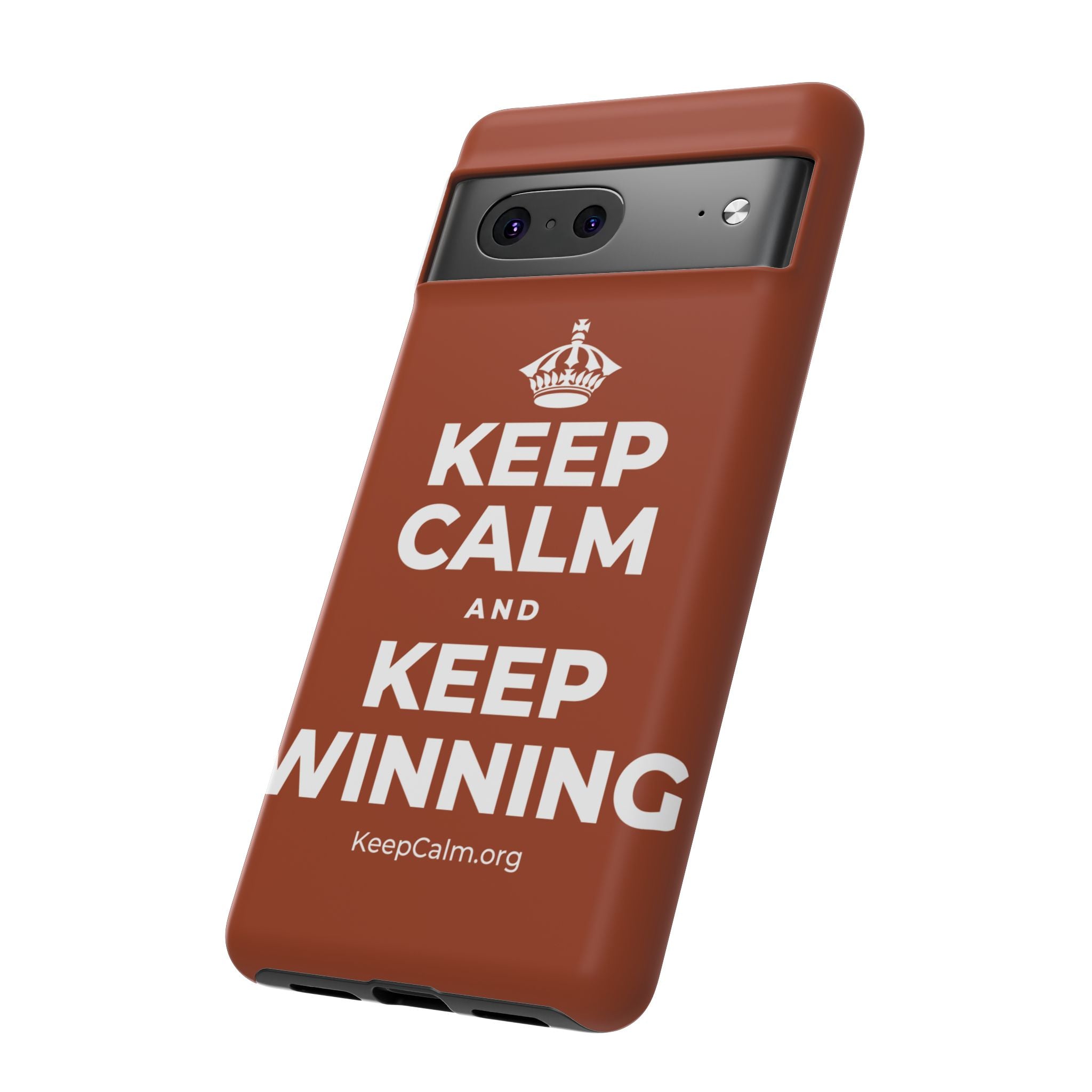 KEEP CALM AND KEEP WINNING Phone Case