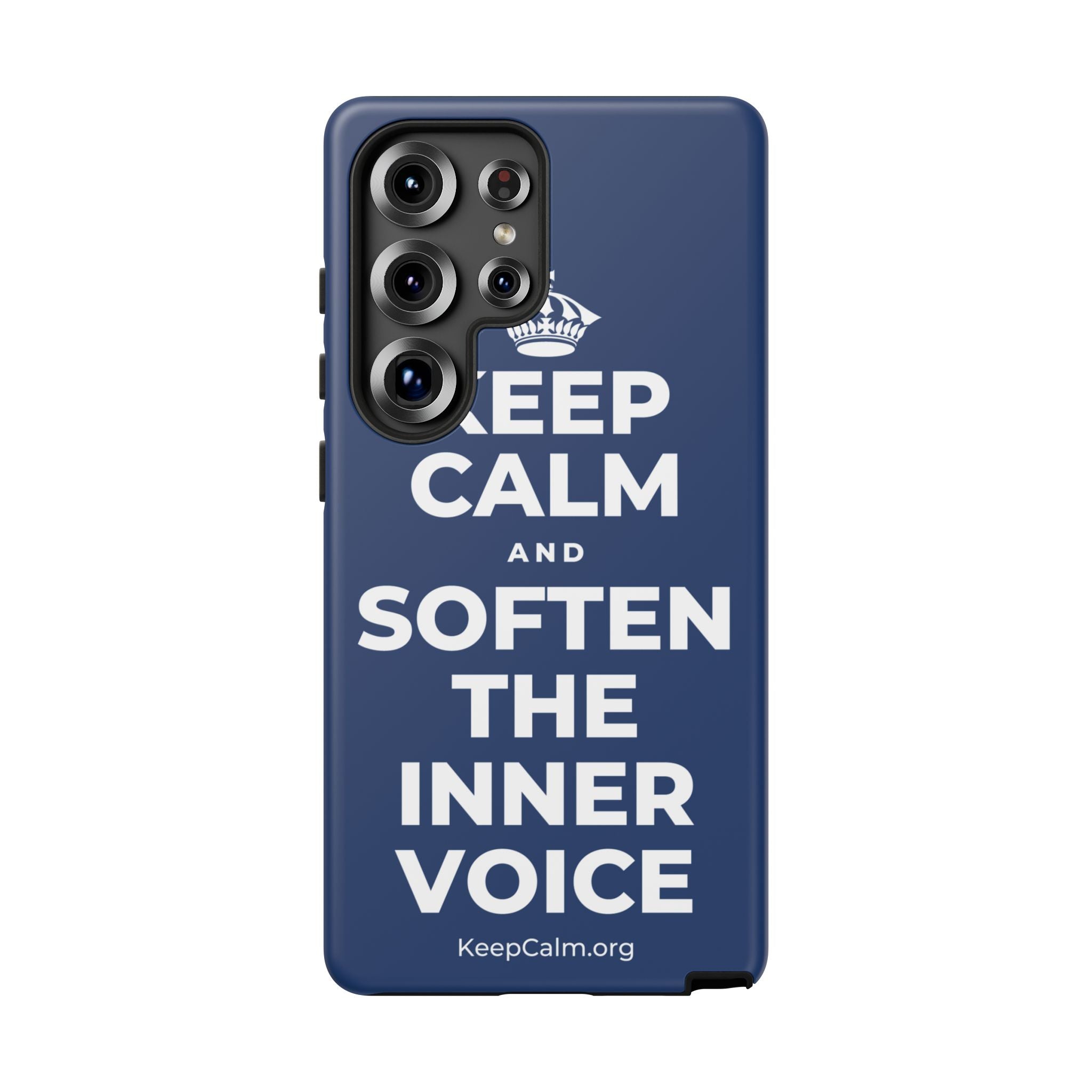 KEEP CALM AND SOFTEN THE INNER VOICE Phone Case