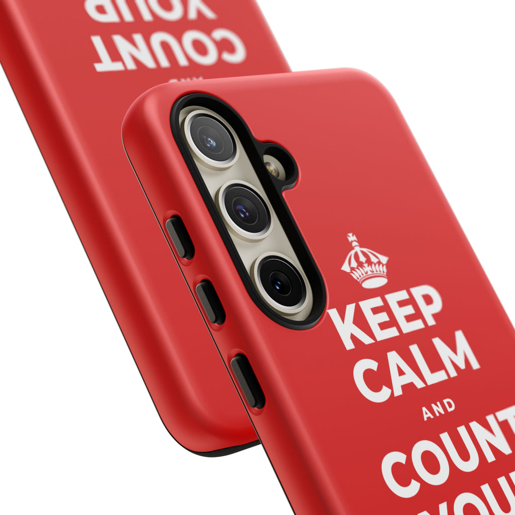 KEEP CALM AND COUNT YOUR SLOW BREATHS Phone Case