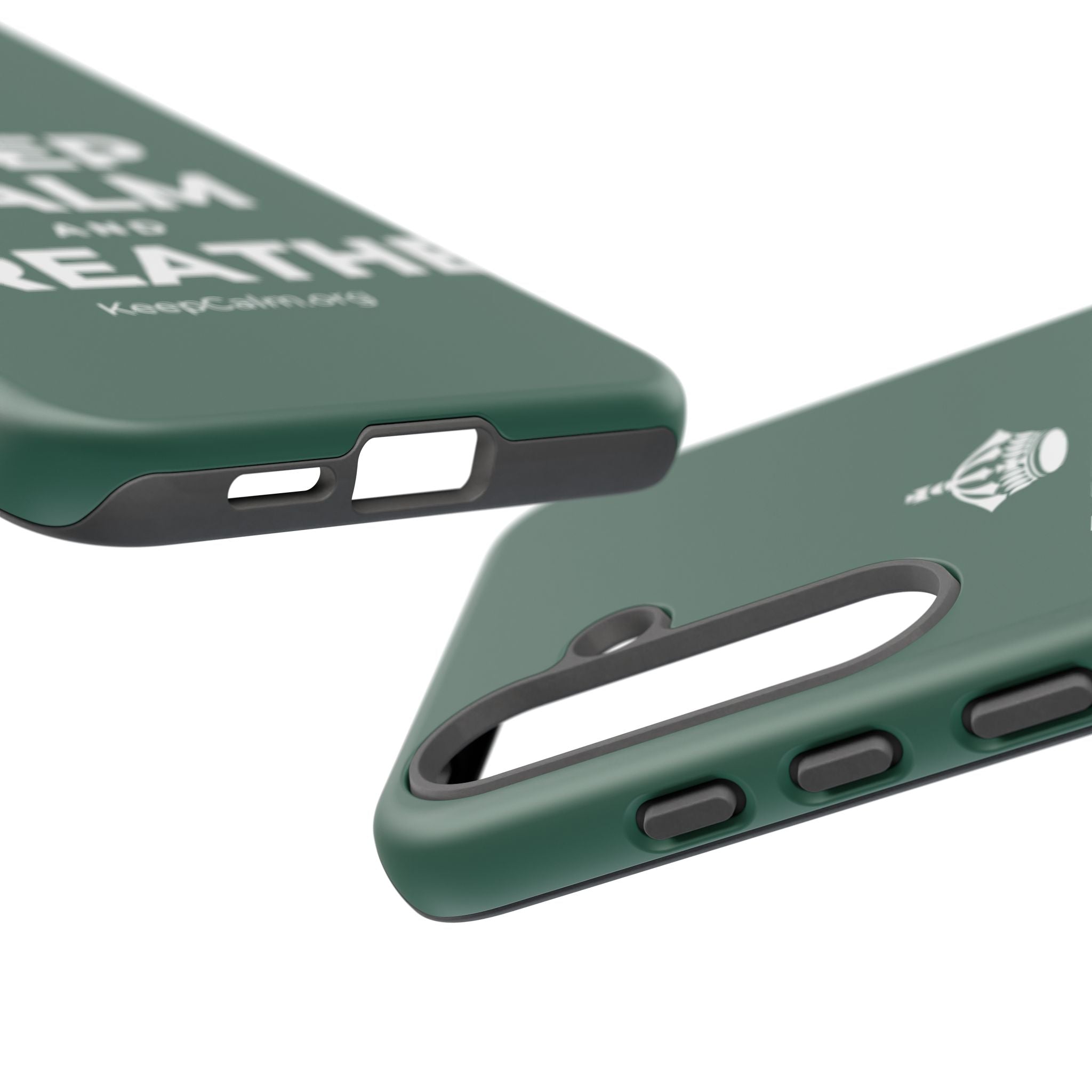 KEEP CALM AND BREATHE Phone Case