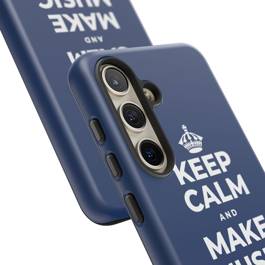 KEEP CALM AND MAKE MUSIC THAT HEALS Phone Case