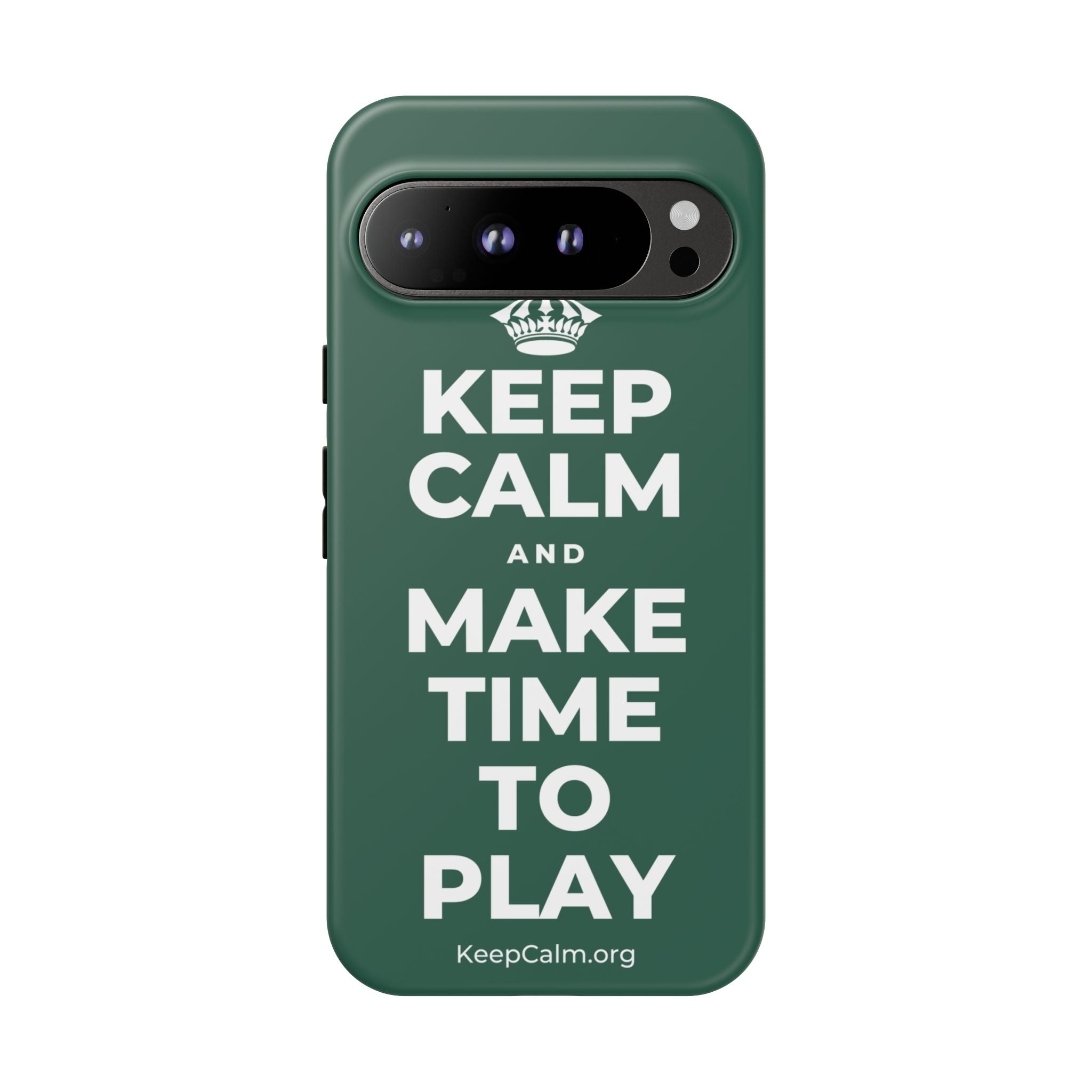 KEEP CALM AND MAKE TIME TO PLAY Phone Case