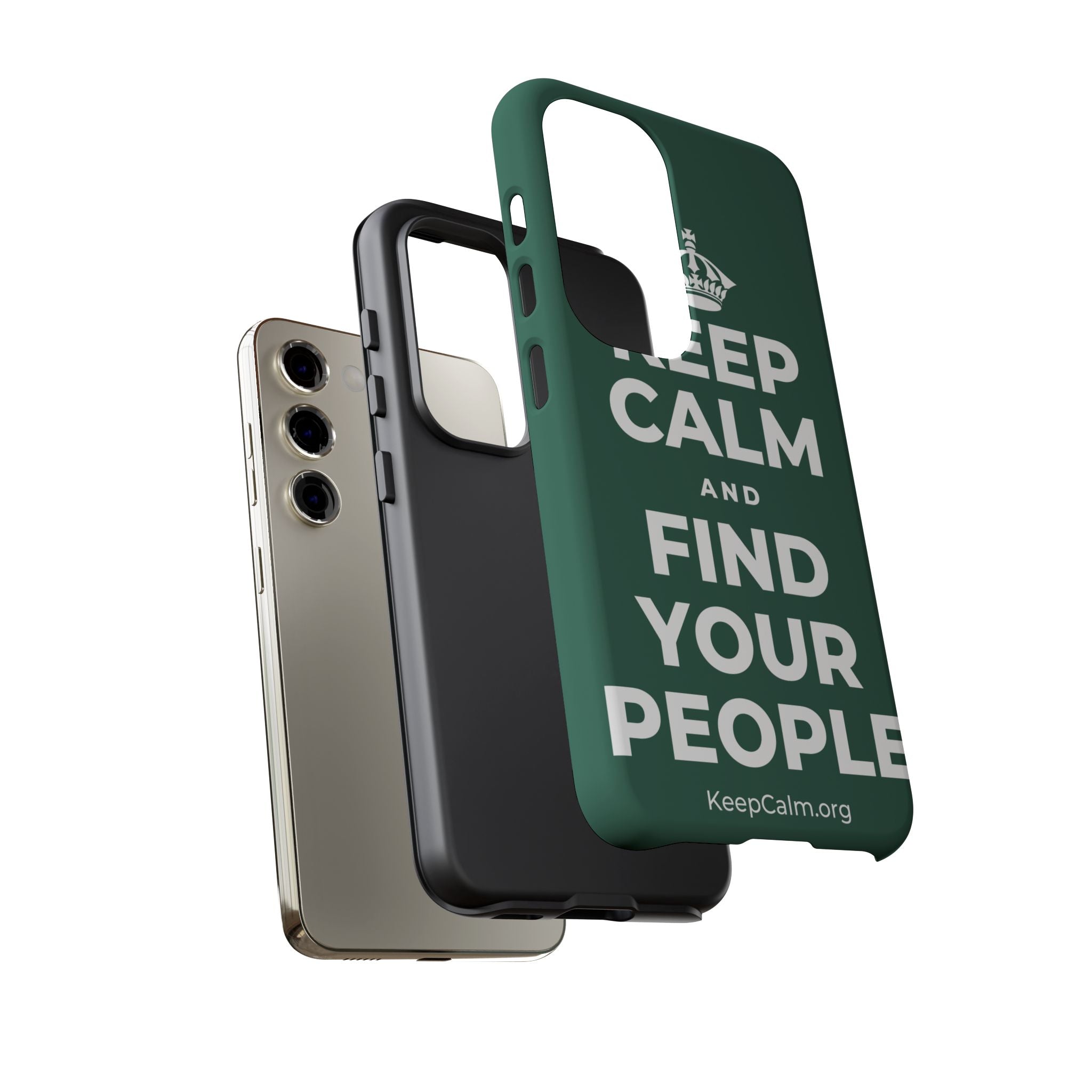 KEEP CALM AND FIND YOUR PEOPLE Phone Case