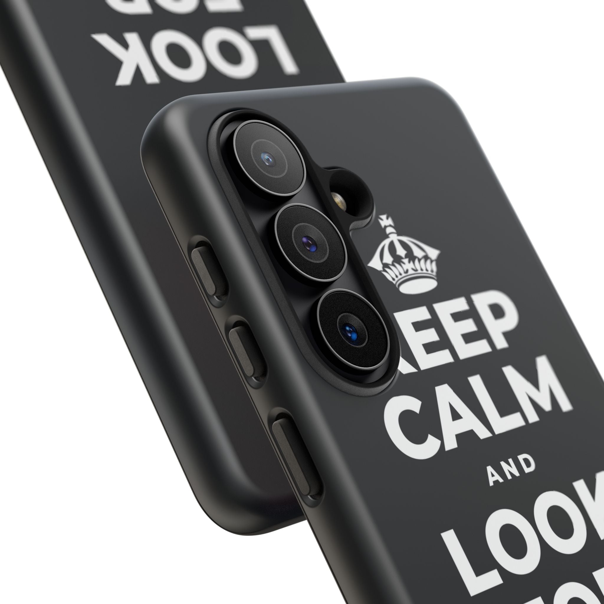 KEEP CALM AND LOOK FOR THE LIGHT Phone Case (Dark)