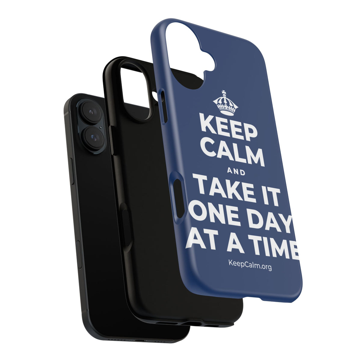KEEP CALM AND TAKE IT ONE DAY AT A TIME Phone Case
