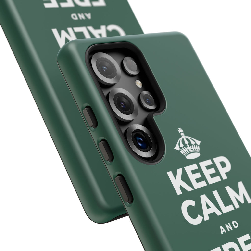 KEEP CALM AND FREE YOURSELF Phone Case