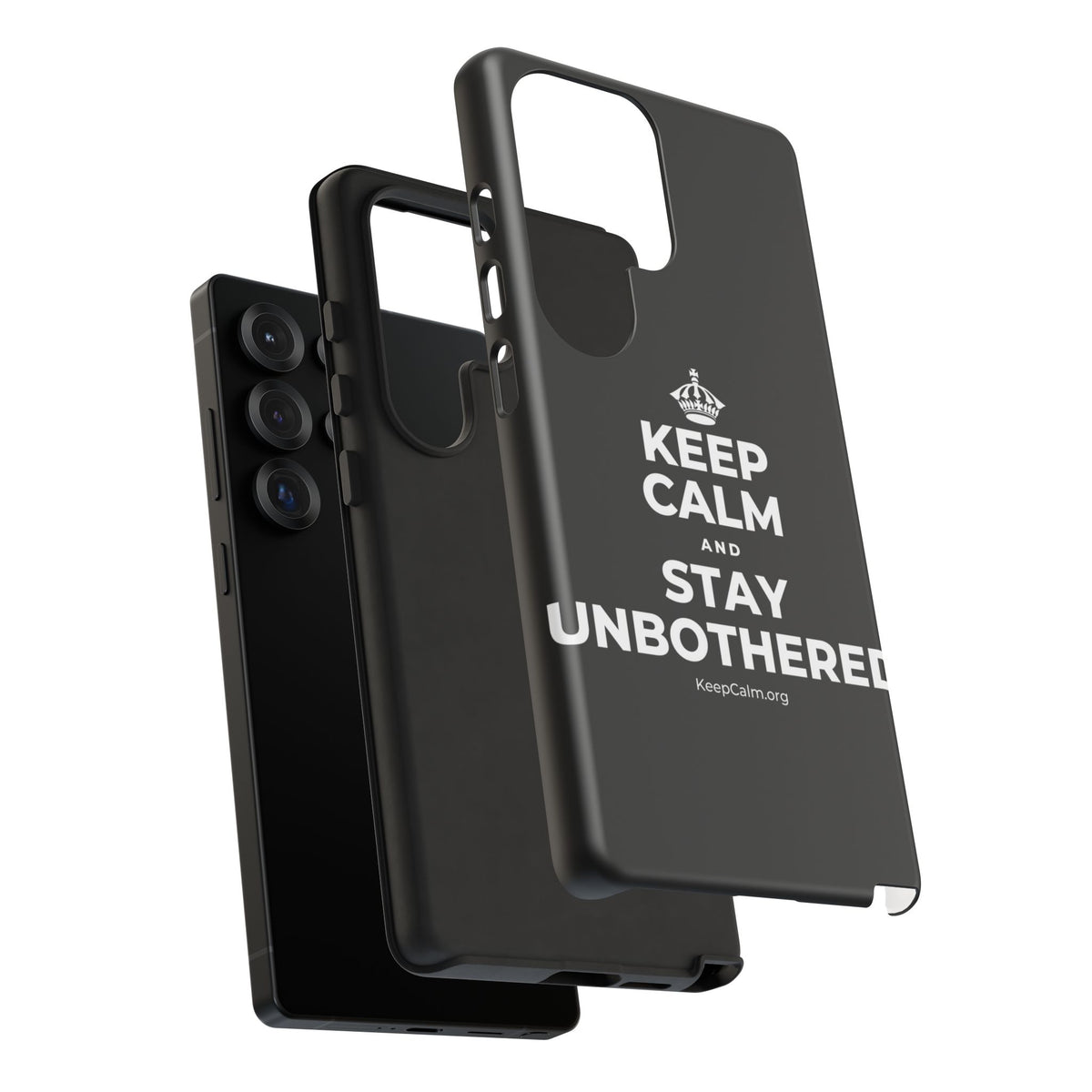 KEEP CALM AND STAY UNBOTHERED Phone Case