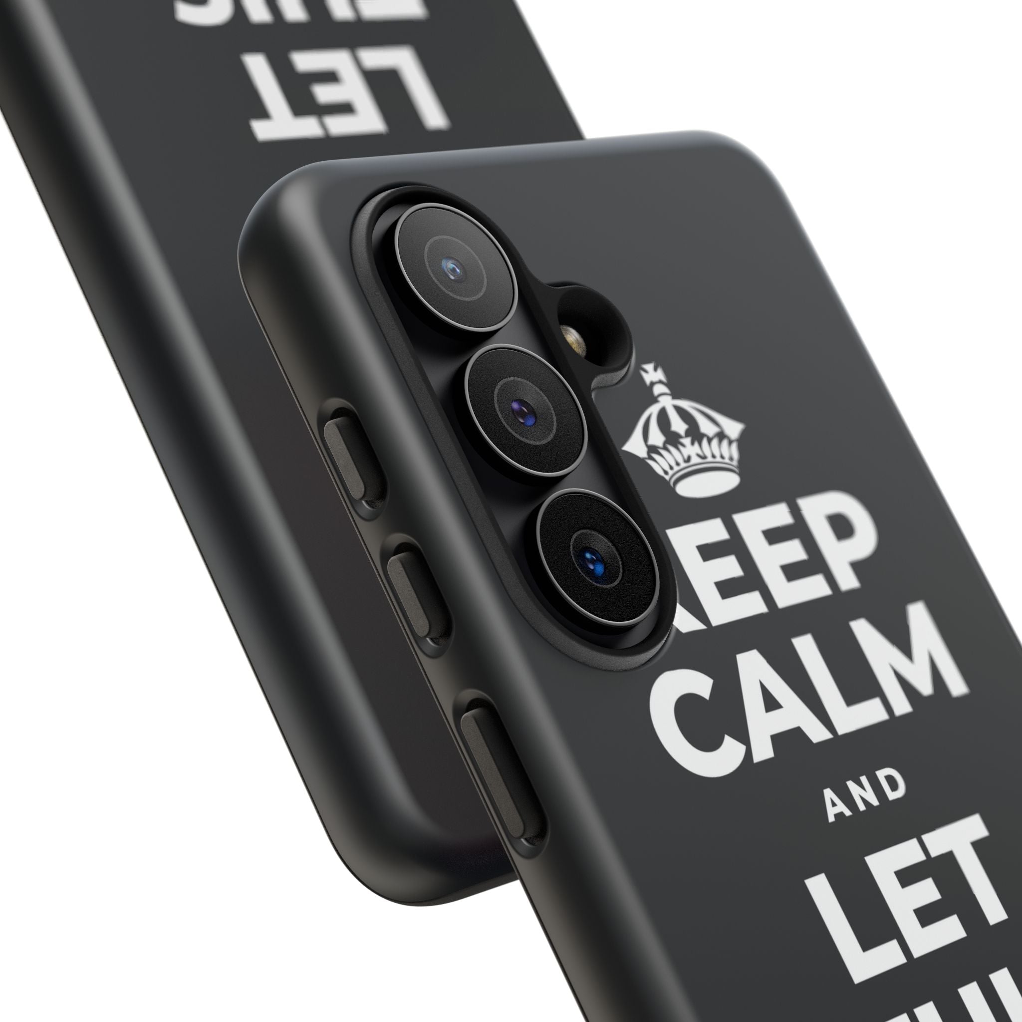 KEEP CALM AND LET THIS FEELING PASS Phone Case (Dark)