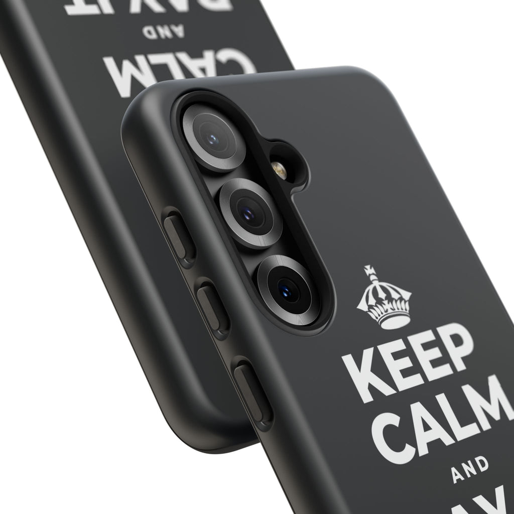 KEEP CALM AND PAY IT FORWARD Phone Case (Dark)