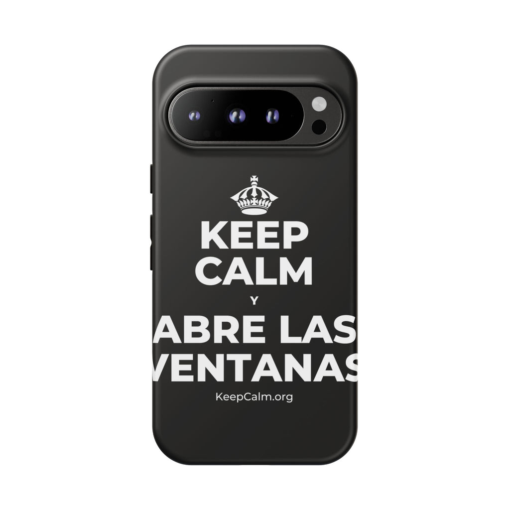 KEEP CALM Y ABRE LAS VENTANAS Phone Case