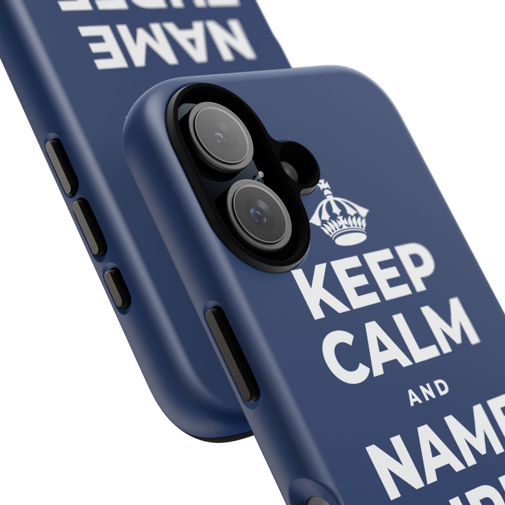 KEEP CALM AND NAME THREE GOOD THINGS Phone Case