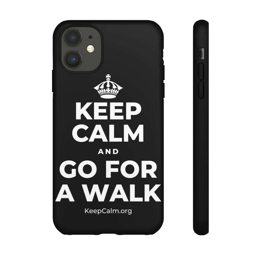 KEEP CALM AND GO FOR A WALK Phone Case