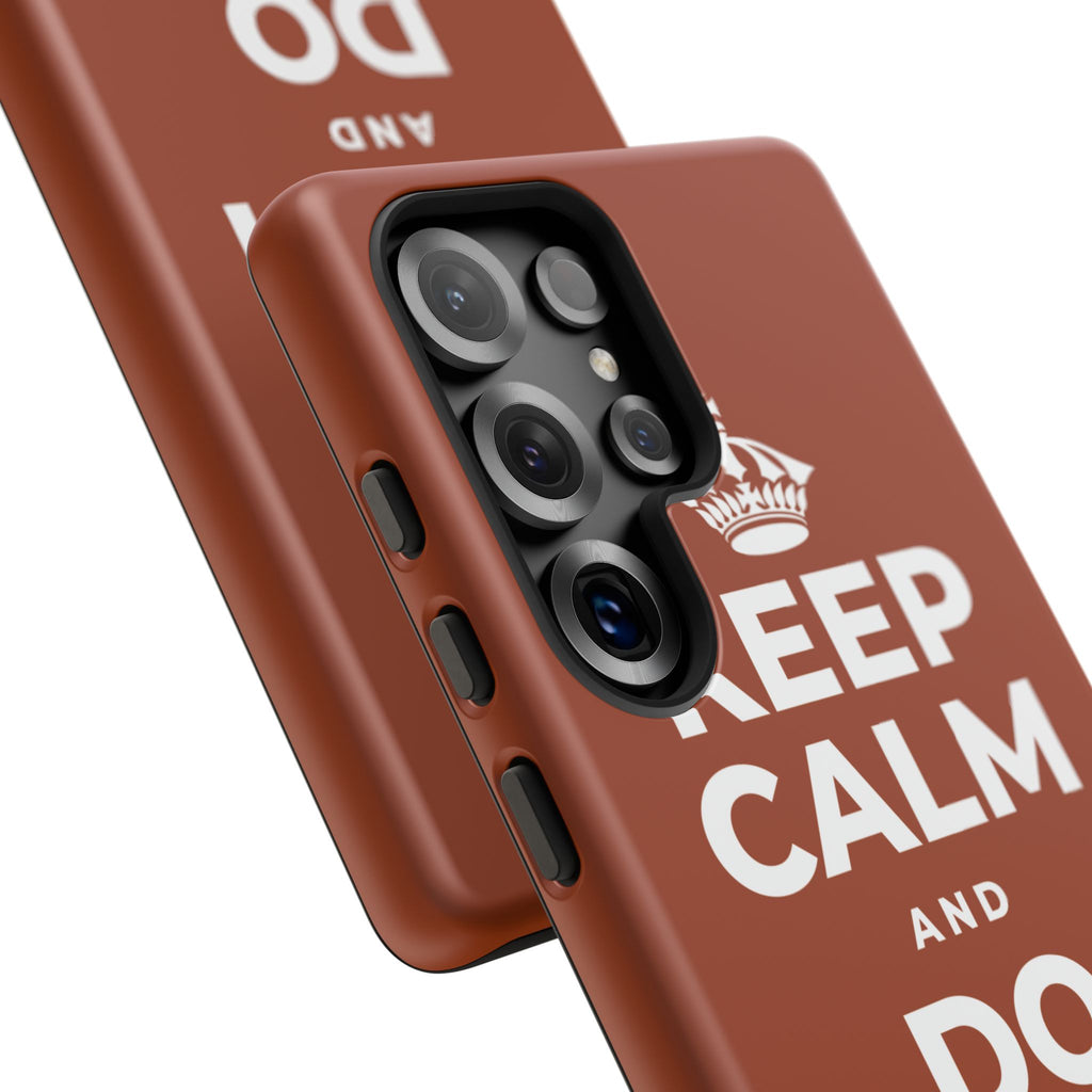 KEEP CALM AND DO LESS, GENTLY Phone Case