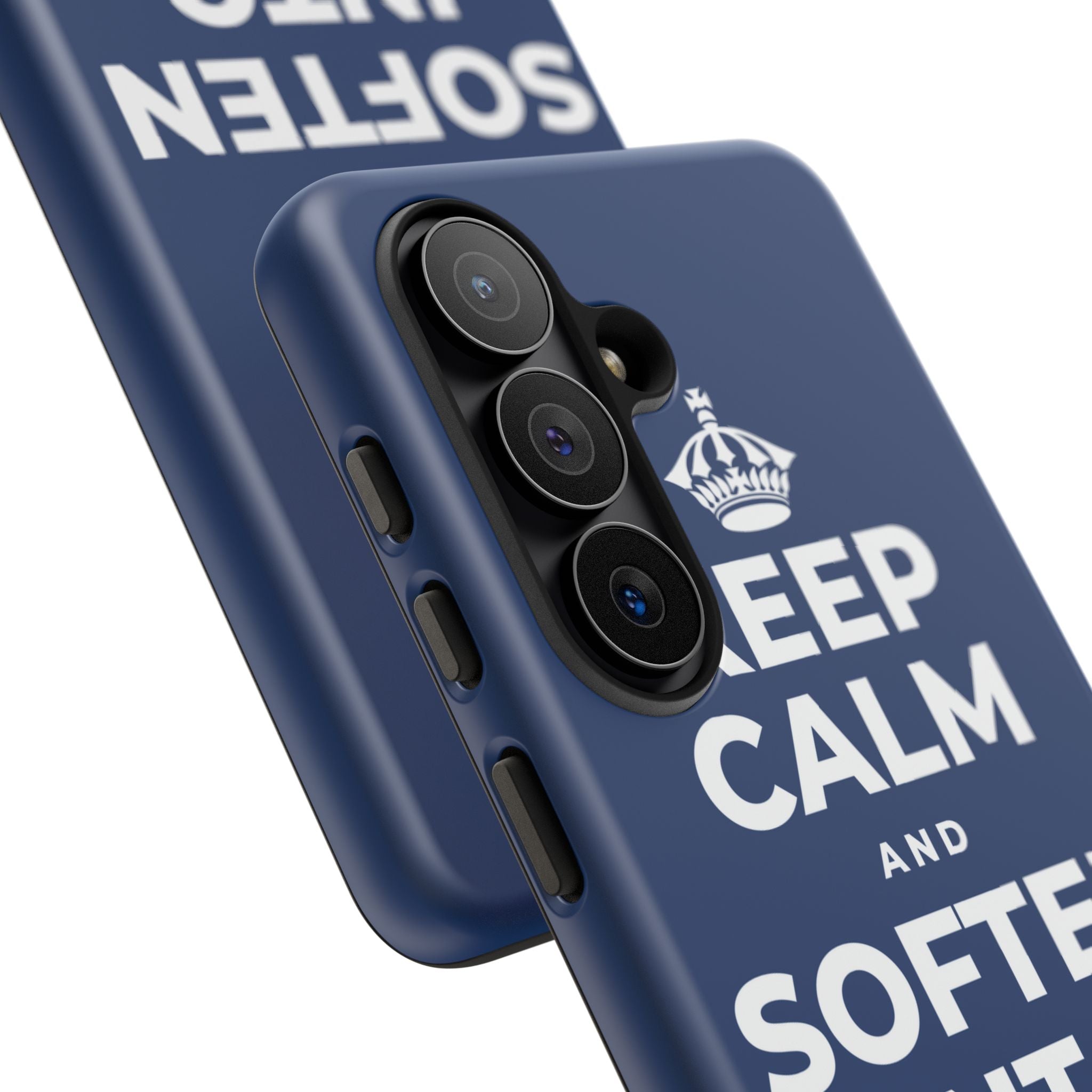 KEEP CALM AND SOFTEN INTO THE PILLOW Phone Case