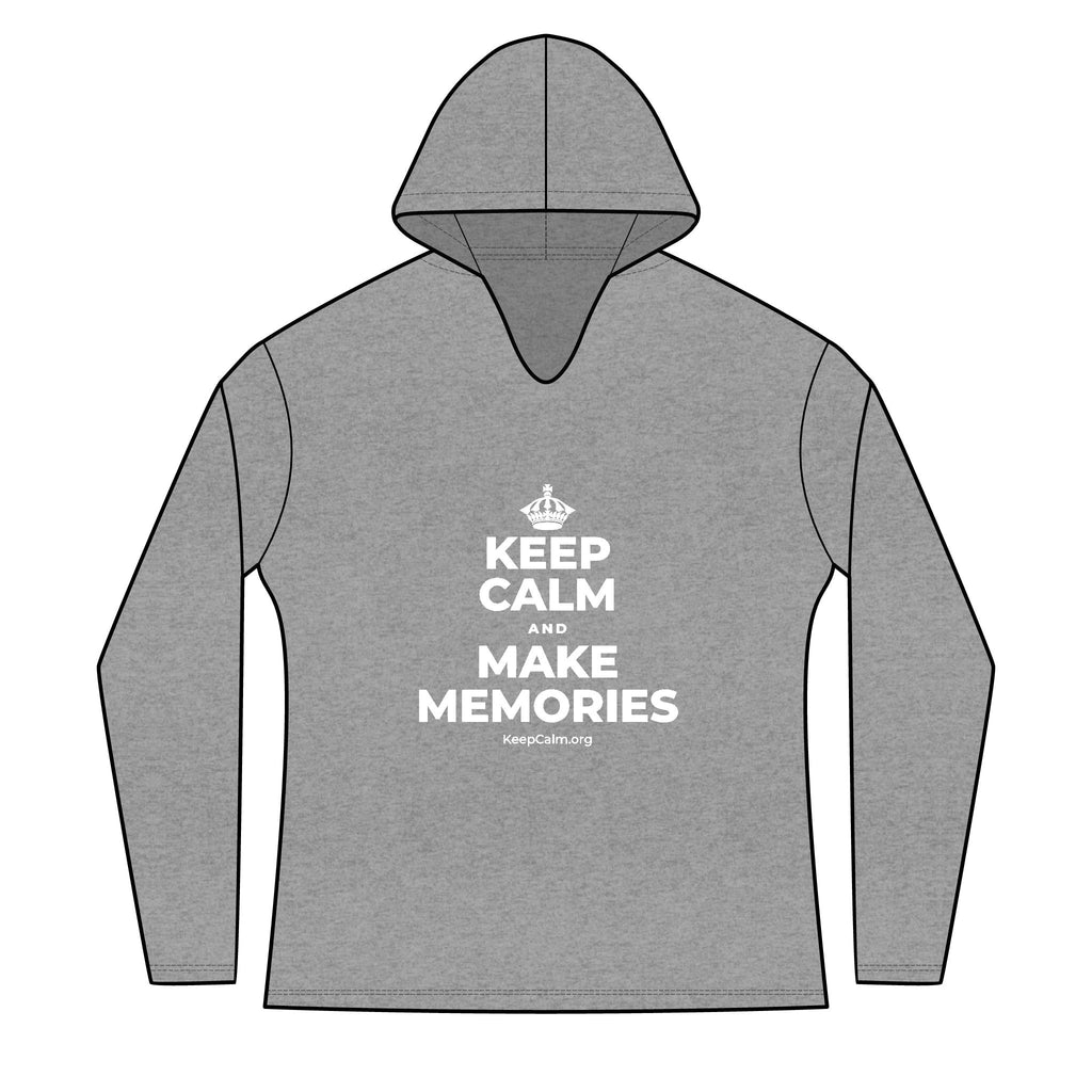 KEEP CALM AND MAKE MEMORIES Women's Long Sleeve Hoodie