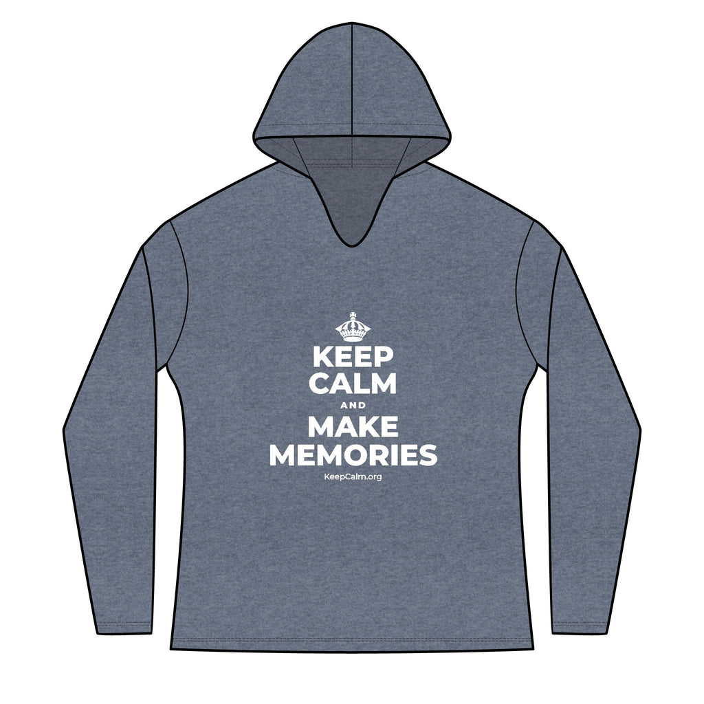 KEEP CALM AND MAKE MEMORIES Women's Long Sleeve Hoodie